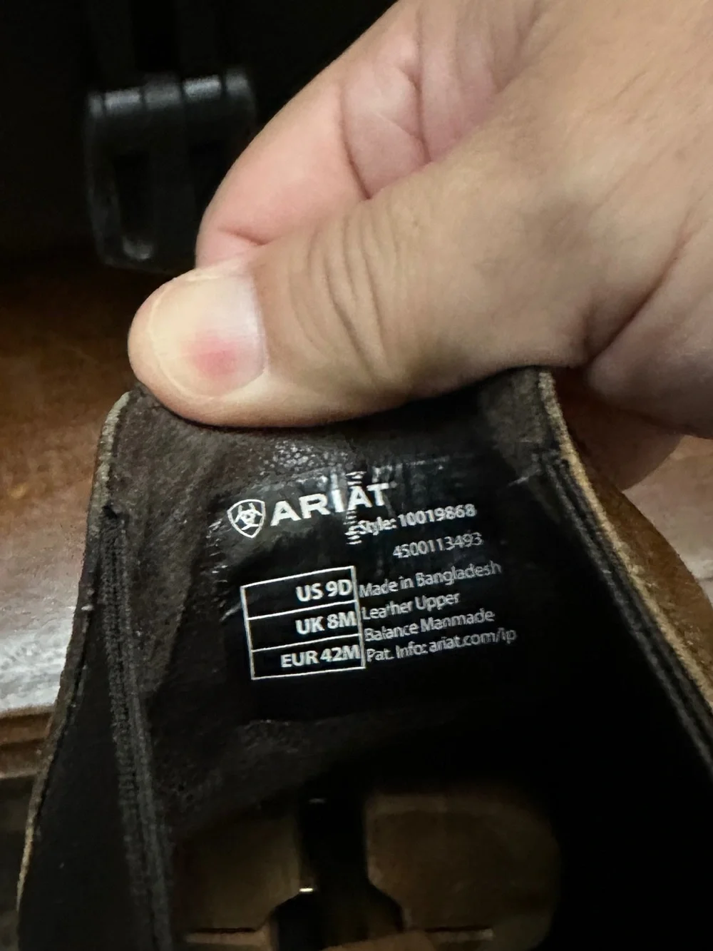 Ariat Men's Brown Leather Chelsea Boots